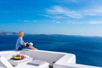 Villa für 2 Personen in Oia, Santorin, Bild 3