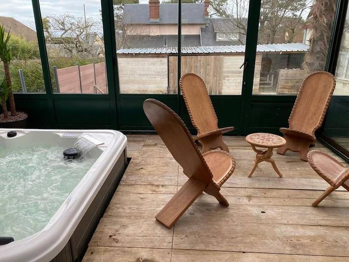 Villa pour 10 personnes, avec jacuzzi et jardin, animaux acceptés à Houlgate - 3