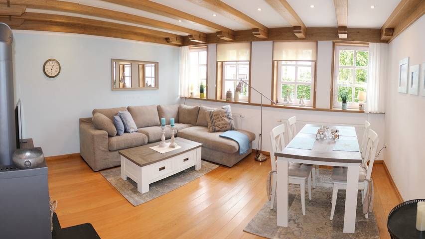 Ferienhaus für 4 Personen, mit Balkon und Sauna