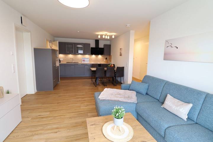 Ferienwohnung für 6 Personen, mit Sauna und Terrasse, mit Haustier