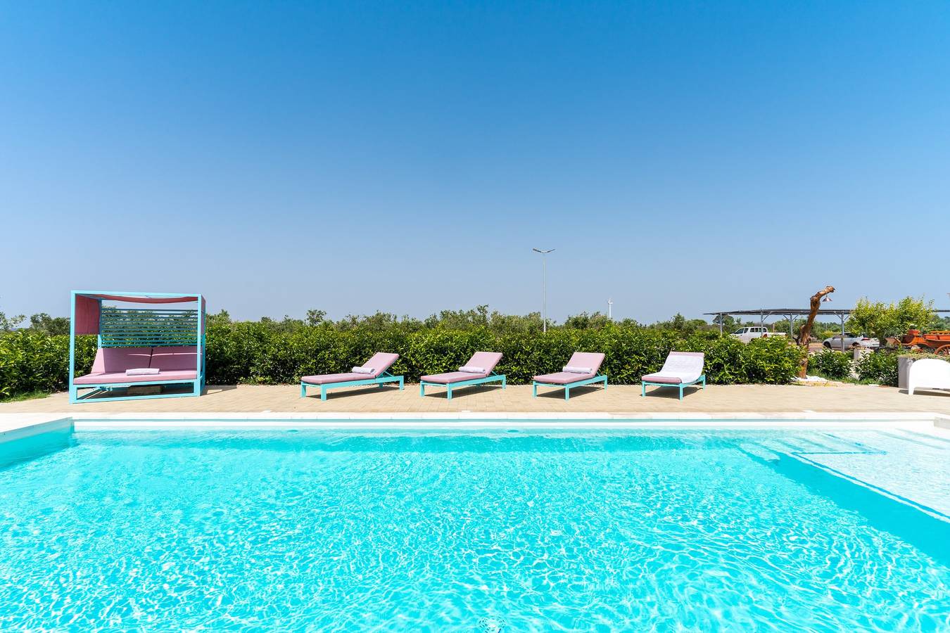 Appartement entier, Appartement 'Le Scuderie 8' avec piscine partagée, Wi-Fi et climatisation in Galatone, Province de Lecce