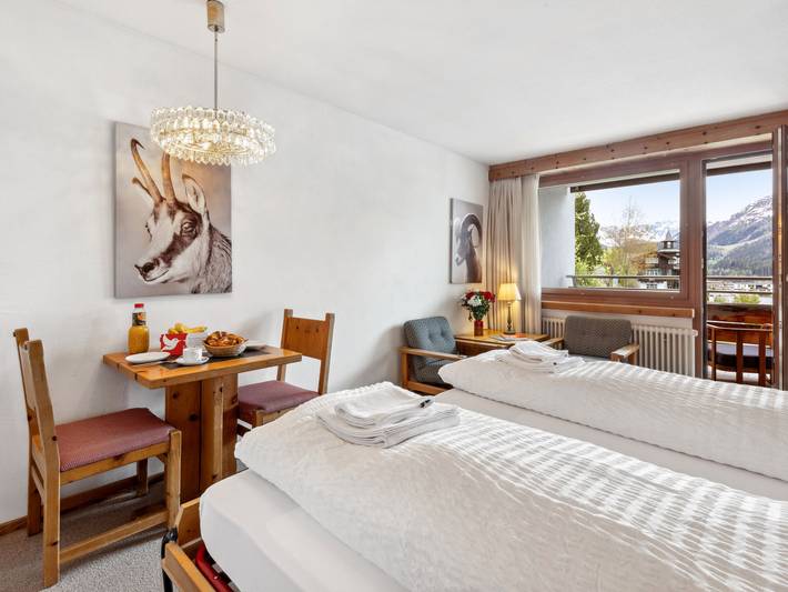 Ferienwohnung für 2 Personen, mit Balkon und Sauna in Davos - 2