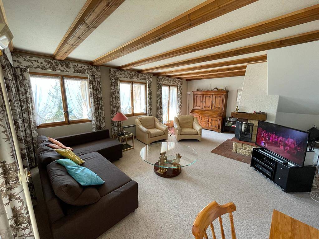 Appartement de vacances entier, Appartement A Le Grand Duc - 4 chambres à coucher, 160m², 9 personnes in Château-d' Œx, Alpes Vaudoises