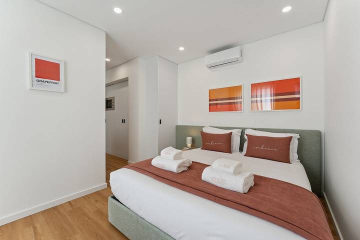 Apartamento estúdio para 2 pessoas, com Terraço em Ramalde