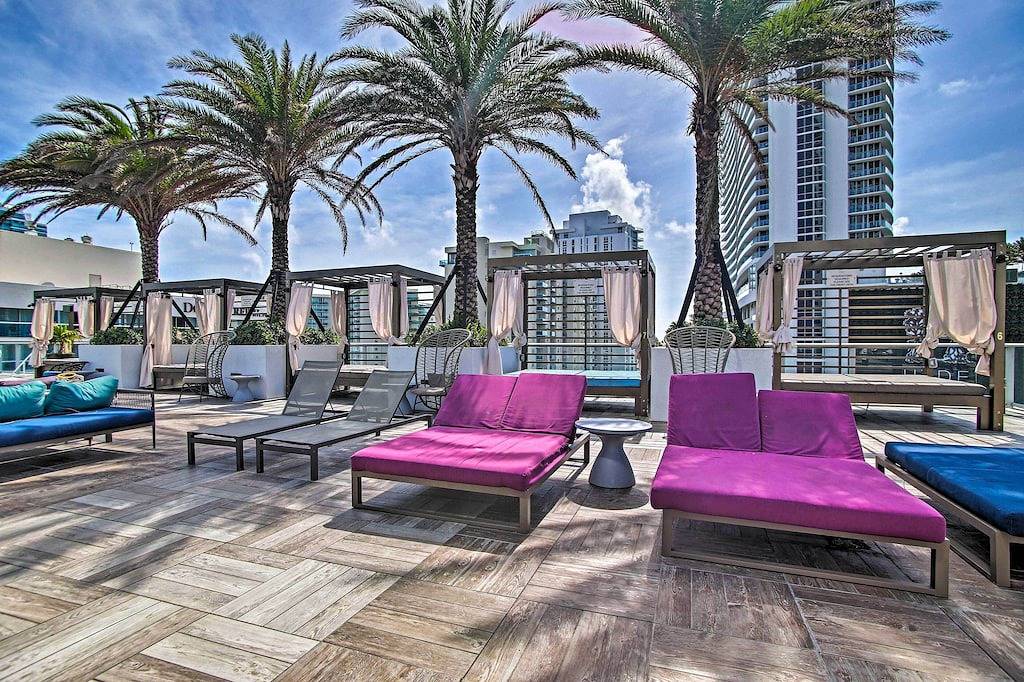 Beach Rental for 6 Guests in Hollywood Beach (FL), Hollywood (FL)