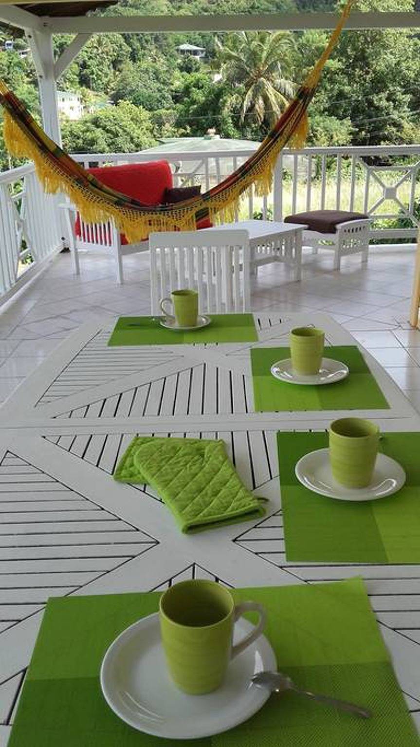 Charming house with sea view in Bas Vent - Optimal comfort in Deshaies, Guadeloupe (Caribbean)