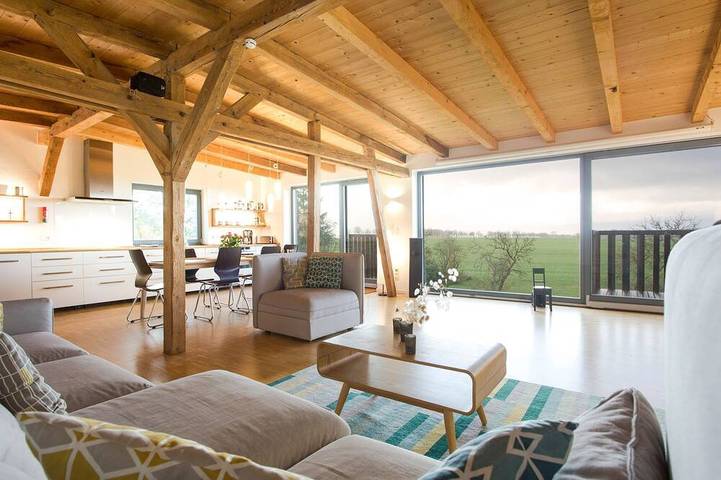 Ferienwohnung für 6 Personen, mit Garten und Balkon in Groß Mohrdorf