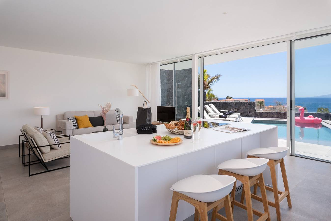Villa Refugio de Paz | 4 Bedrooms | Heated Pool | Panoramic Sea Views in Sueno Azul, Adeje