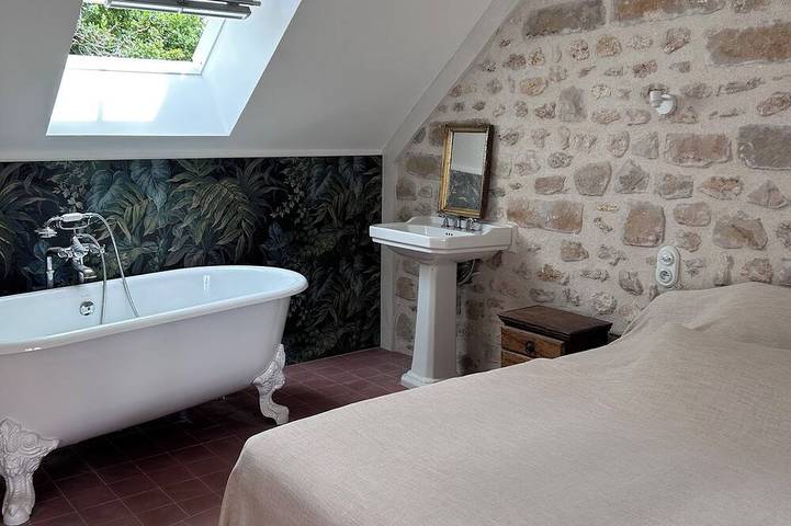 Maison de vacances pour 2 personnes, avec jardin