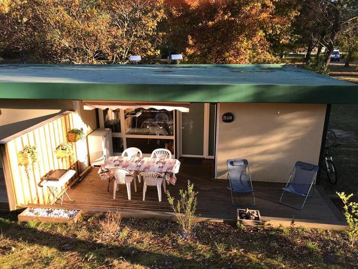Parc de vacances pour 6 personnes, avec jardin ainsi que jacuzzi et piscine dans les Landes - 4