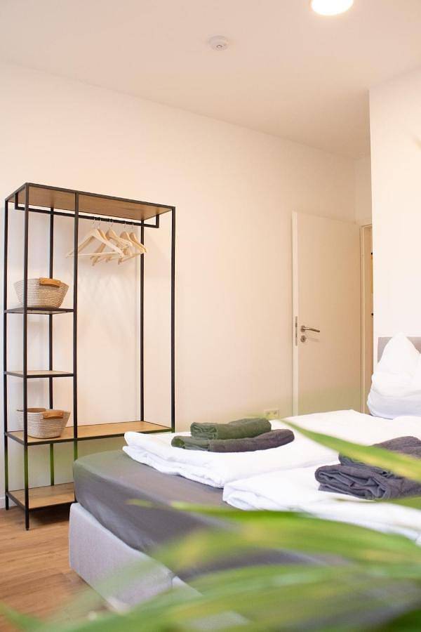 Apartment for 4 people, with view and balcony in Frankfurt am Main