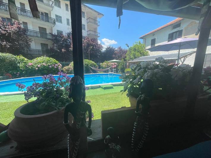 Location de vacances pour 2 personnes, avec piscine et bassin pour enfant ainsi que vue et jardin, animaux acceptés à Garessio - 3