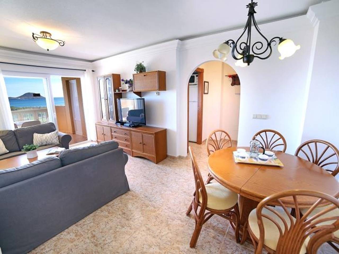 Entire apartment, Beautiful apartment with sea views in San Javier in Los Miradores del Puerto, San Javier