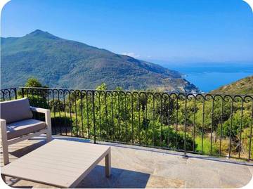 Chambre d’hôte pour 3 personnes, avec vue et terrasse à Barrettali