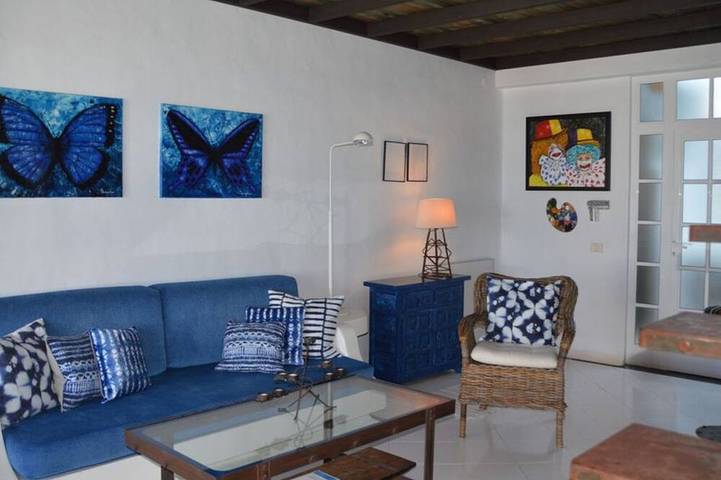 Terraced House  in Vignyard fantastic Sea and Mountainviews WiFi Bodega in La Matanza de Acentejo, North Tenerife