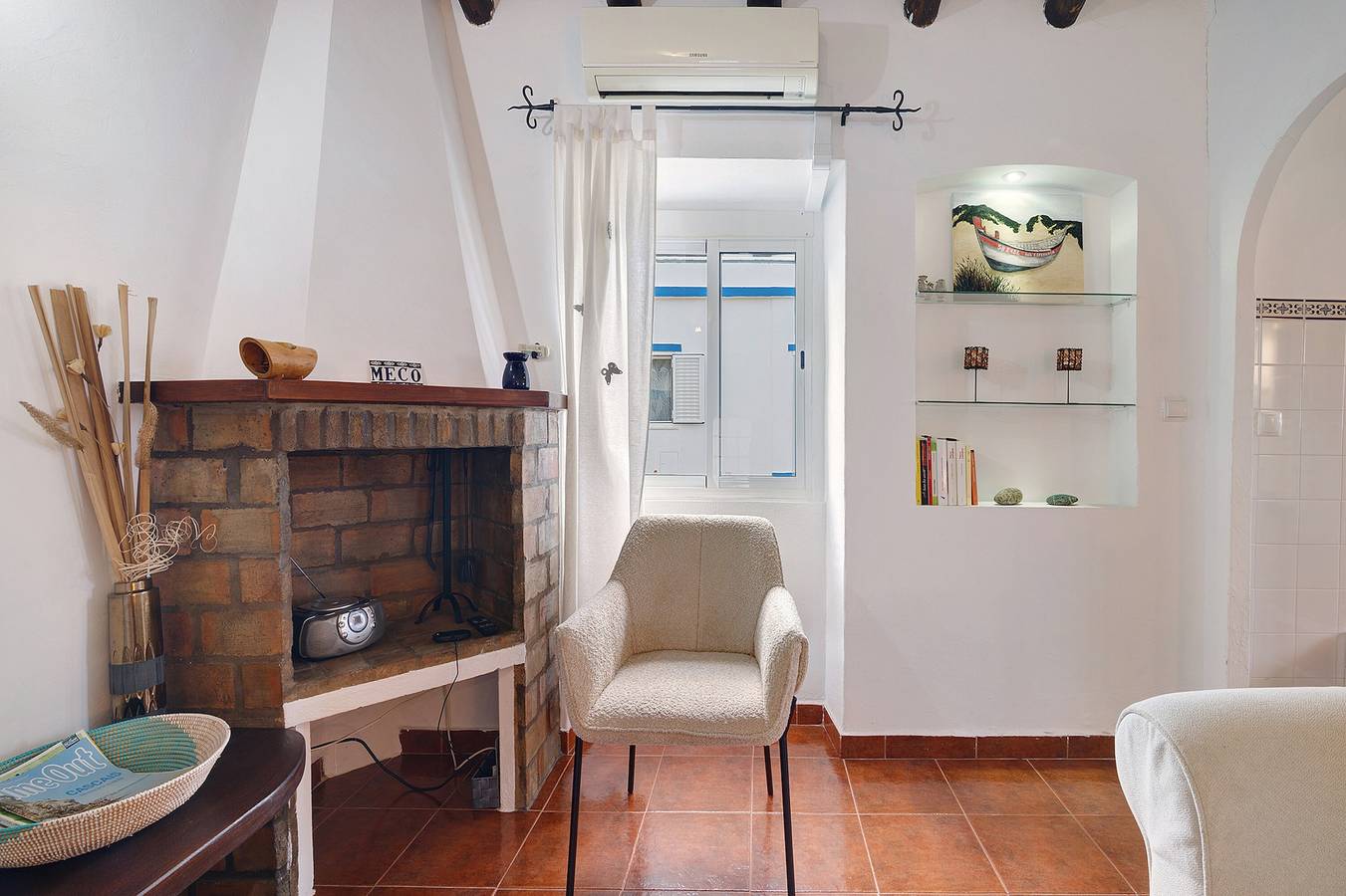 Ferienhaus 'Casa De Santa Rita' mit privater Terrasse, Wlan und Klimaanlage in Vila Nova de Cacela, Parque Natural da Ria Formosa