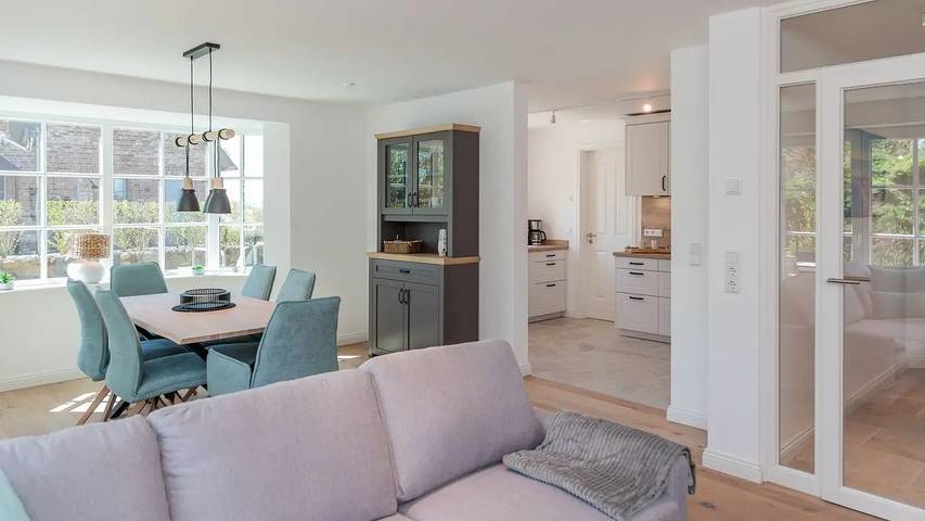 Ferienhaus für 4 Personen, mit Terrasse und Sauna sowie Garten in Borgsum - 4