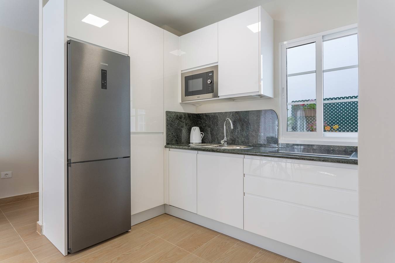 Appartamento intero, Vacanza 'Puerto Playa 3' con terrazza privata in Playa Chica, Puerto del Rosario