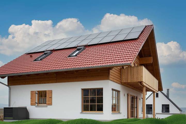 Ferienhaus für 6 Personen, mit Garten und Balkon