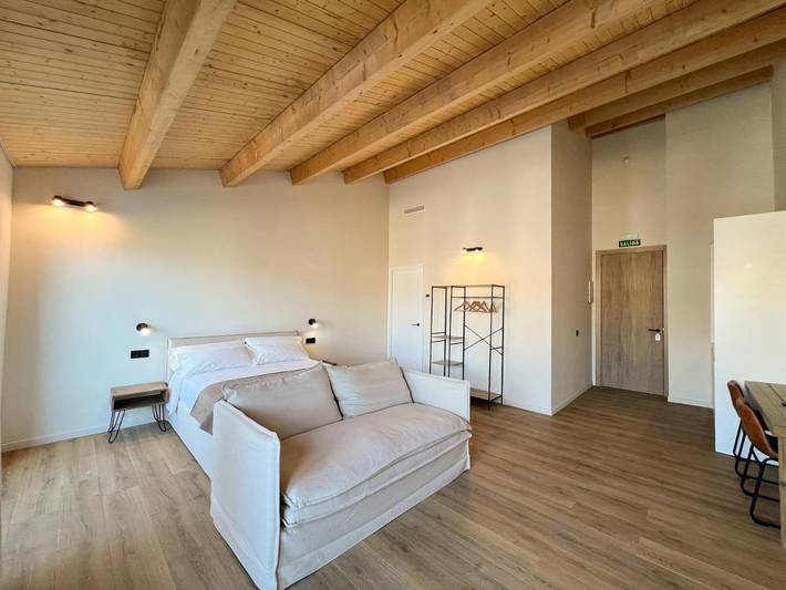 Appart’hôtel pour 2 personnes, avec Balcon ainsi que Terrasse et Vue