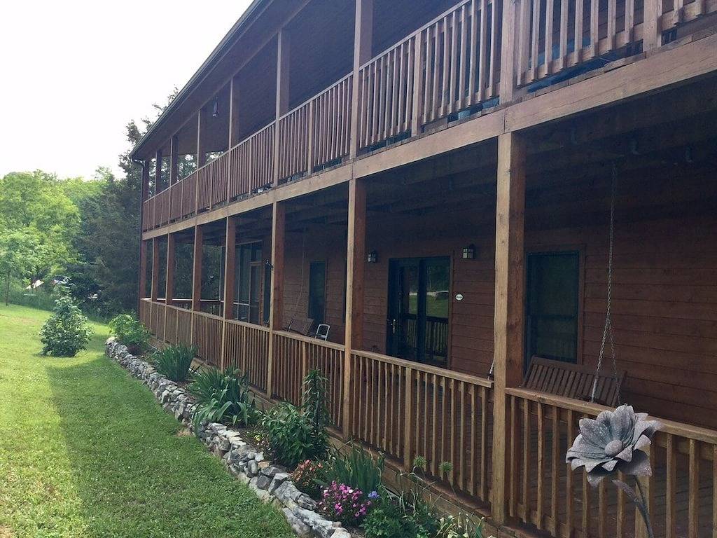 Luxuriöser privater Rückzugsort mit Panoramablick auf das Lost River Valley in Seneca Rocks