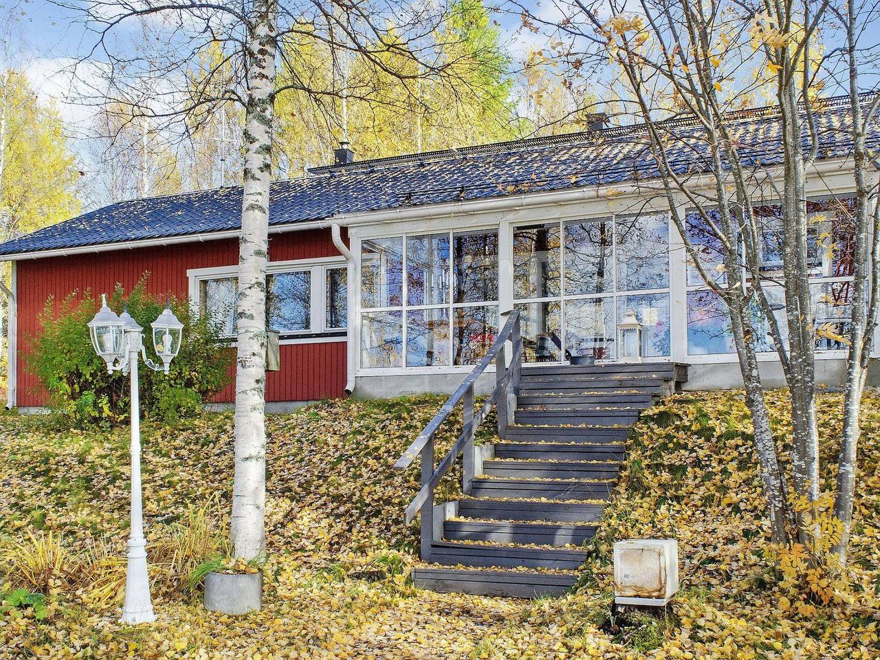 Villa blanca in Pielinen