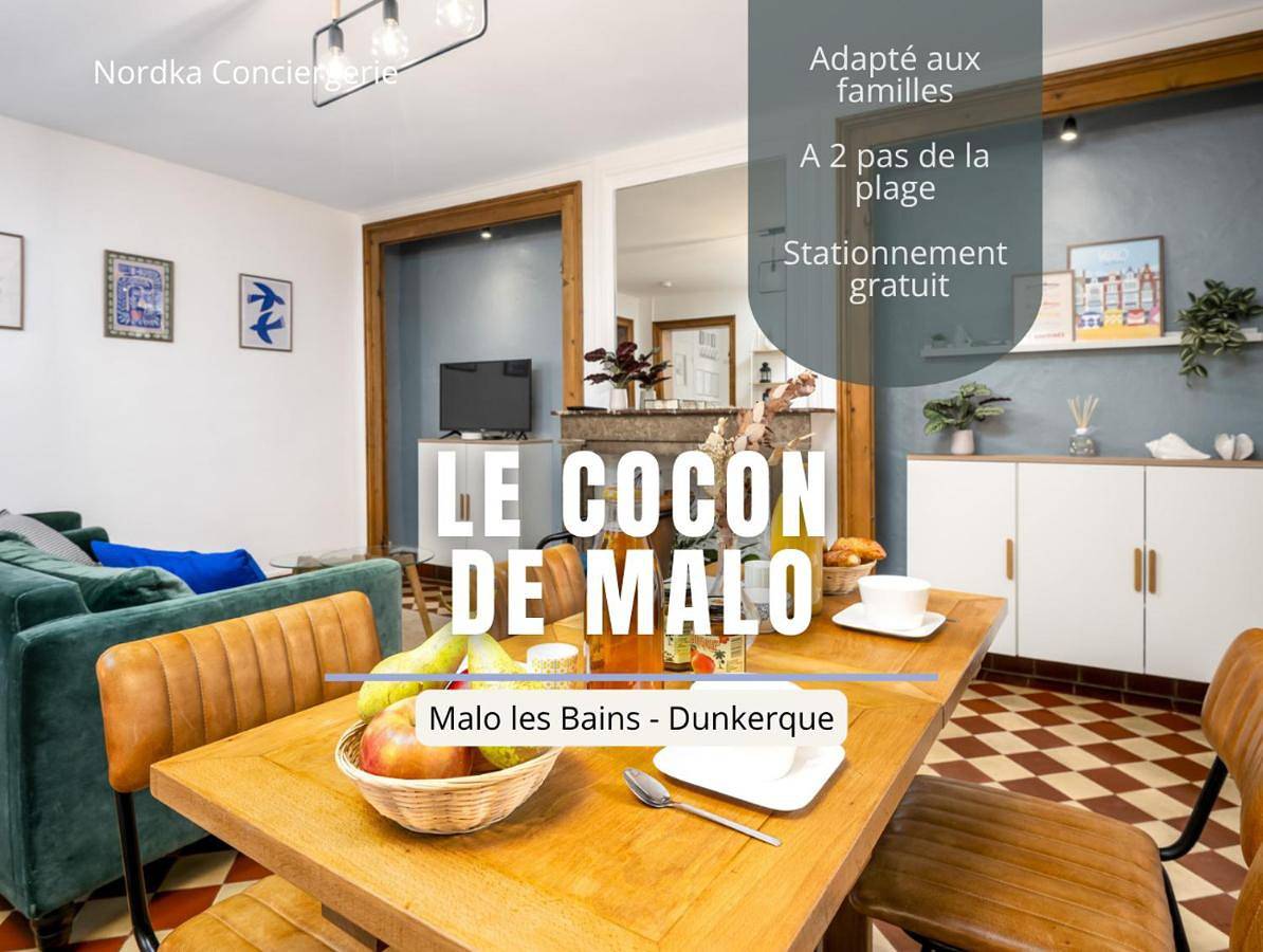 Geheel appartement, Le Cocon de Malo, 2 pas de la plage in Plage de Malo-les-Bains, Duinkerke