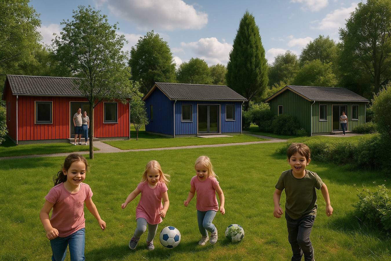 Apartamento vacacional entero, Tiny Home 'Haus Kirsche' con terraza privada, wifi y aire acondicionado in Poppis, Kressbronn