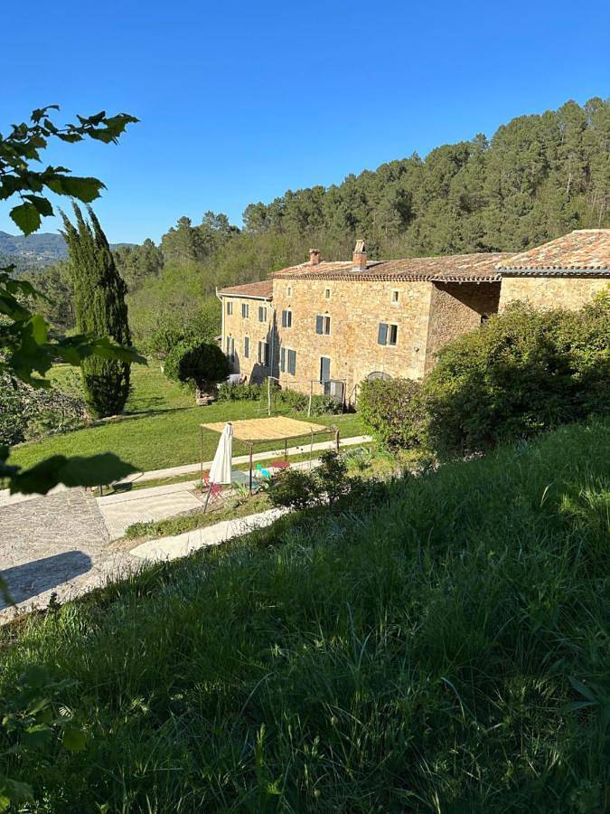 Gîte pour 2 personnes, avec Balcon et Terrasse ainsi que Jardin et Piscine à Saint-Paul-la-Coste