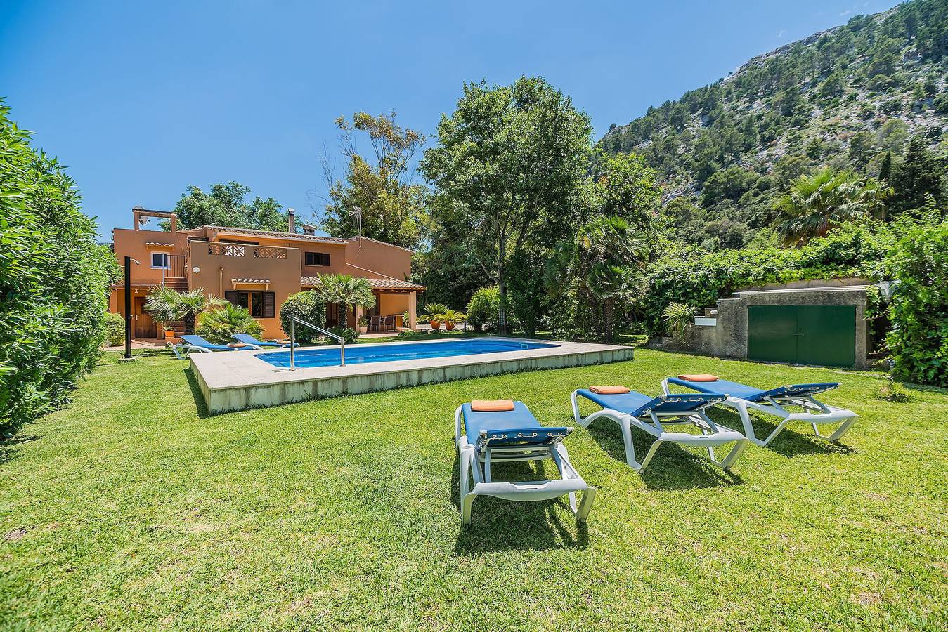 Ferienhaus 'Sontuiri Den Jaume' mit privatem Pool, Wlan und Klimaanlage in Pollença Stadt, Pollença