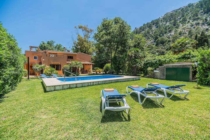 Ferienhaus 'Sontuiri Den Jaume' mit privatem Pool, Wlan und Klimaanlage in Pollença Stadt, Pollença