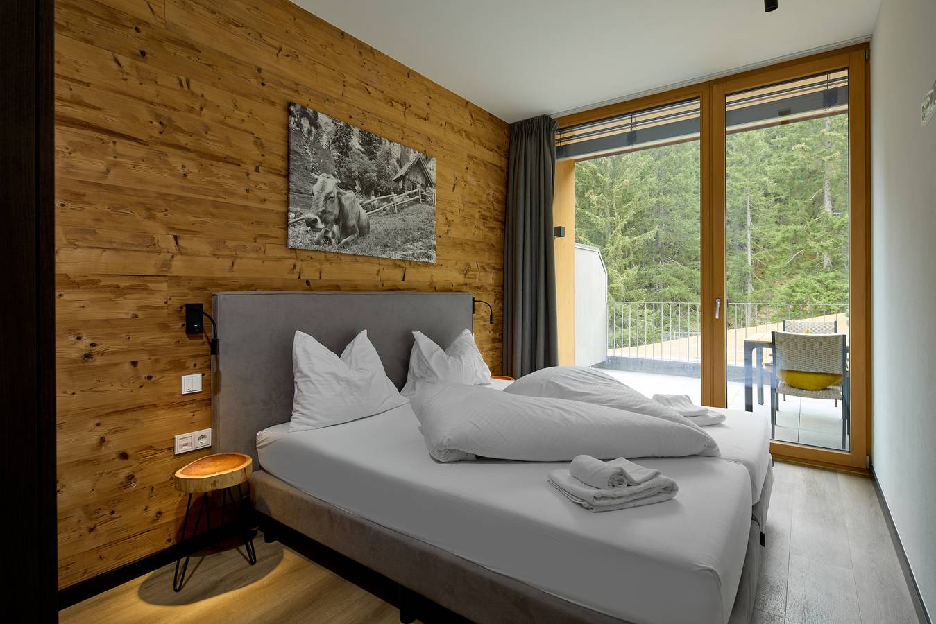 Ganze Wohnung, Ferienwohnung für 5 Personen mit Terrasse in Sankt Gallenkirch, Silvretta