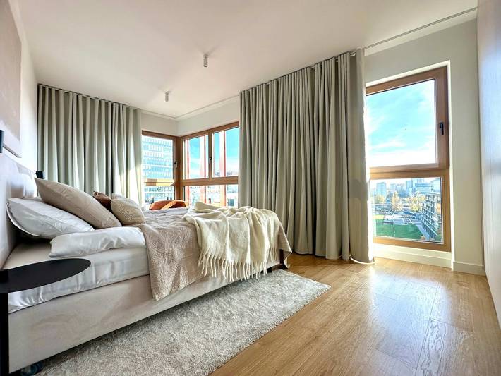 Ferienwohnung für 8 Personen, mit Balkon/Terrasse in Warschau