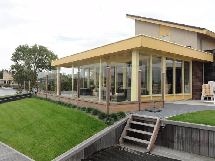 Bungalow für 7 Personen, mit Seeblick und Garten in den Niederlande - 2