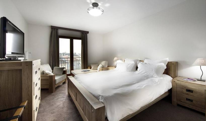 Hôtel pour 2 personnes, avec Terrasse à Moûtiers