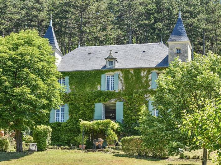 Maison de vacances pour 9 personnes, avec jardin ainsi que piscine et balcon