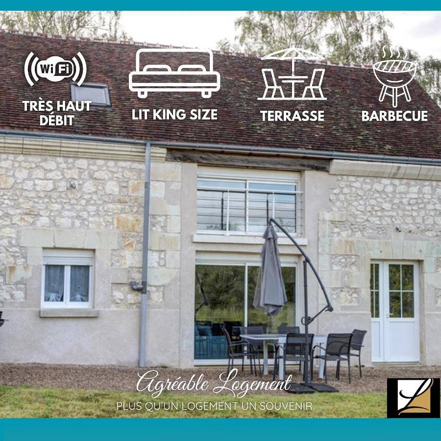 Appartement entier, Les logements dans longère de la Gentinière in Mareuil-sur-Cher, Région de Romorantin-Lanthenay