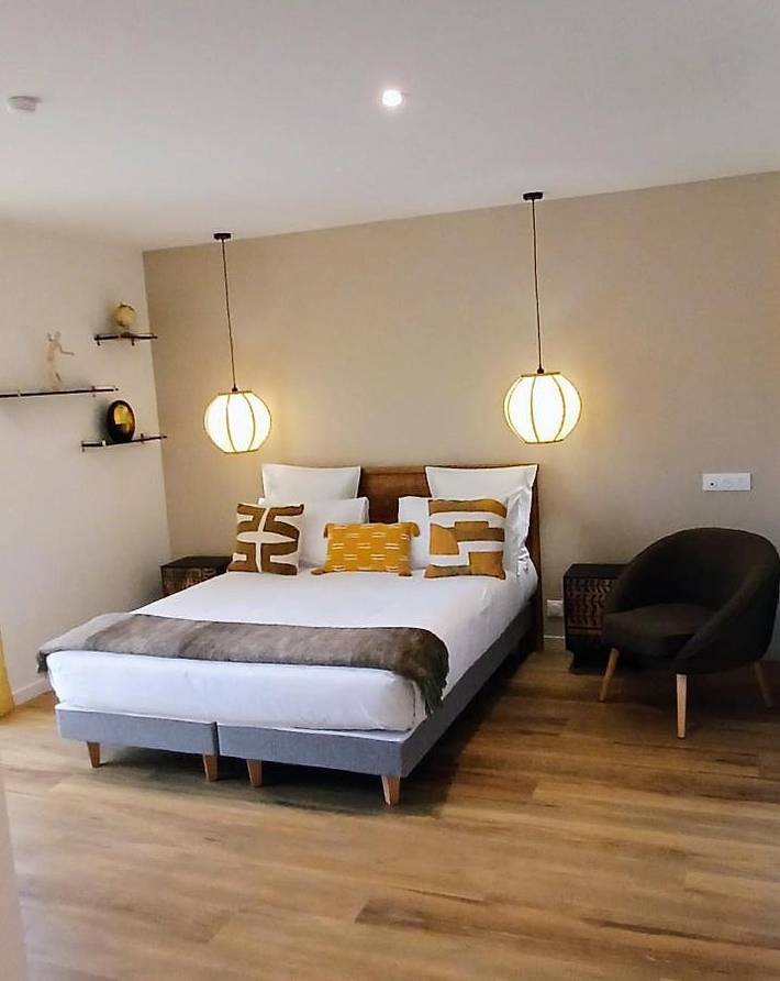 Gîte pour 2 personnes, avec vue ainsi que jardin et piscine à Treillières - 3