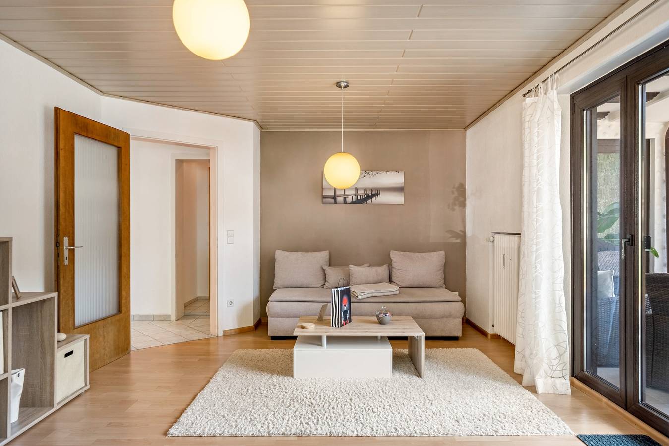 Ganze Wohnung, Ferienwohnung Uli Schätzle mit Bergblick, privater Terrasse und Wlan in Hornberg, Mittlerer Schwarzwald