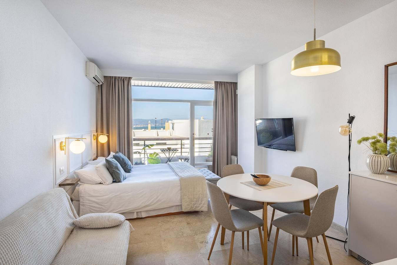 Gehele studio, Cubo's Estudio Seaview Santa Clara 127 in La Carihuela, Torremolinos