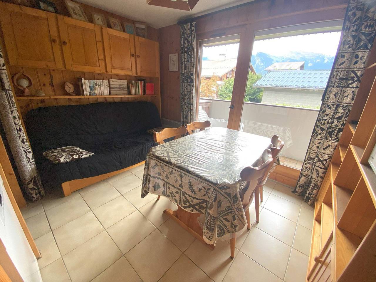 Ganze Wohnung, Wohnung 4 Pers, ski-in-out, Balkon, Garage und Wifi in Station de Morillon, Grand Massif