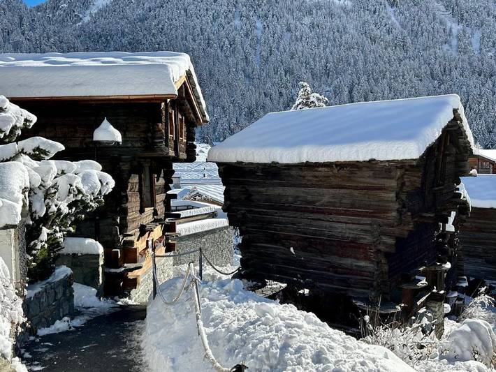 Chalet pour 5 personnes, avec sauna ainsi que vue et terrasse à Zermatt - 3