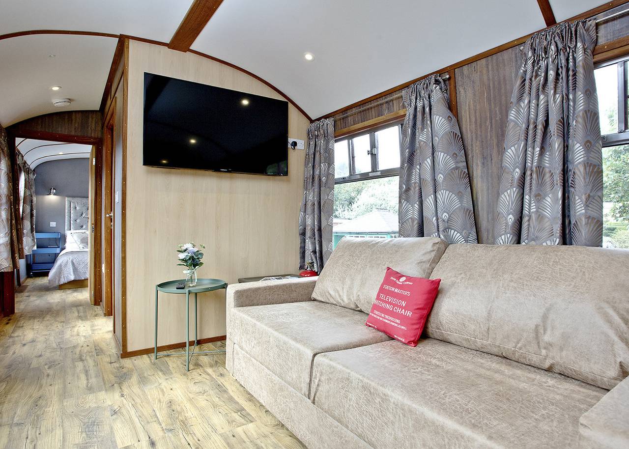 Brunel Boutique Railway Carriage 1 in Dawlish Warren, Dawlish