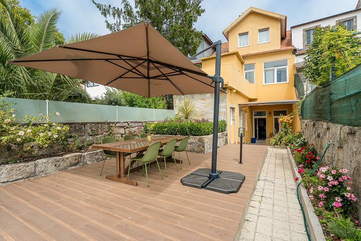 Apartamento para 2 personas, con Balcón y Jardín en Oporto