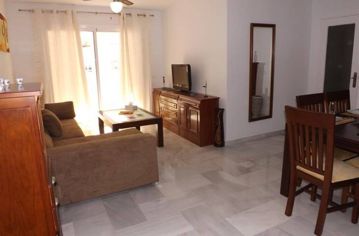 Entire apartment, Apartment in Miramar Fuengirola Ii with Pool, Wi-Fi, A/C, Terrace & Garden in Fuengirola, Costa del Sol
