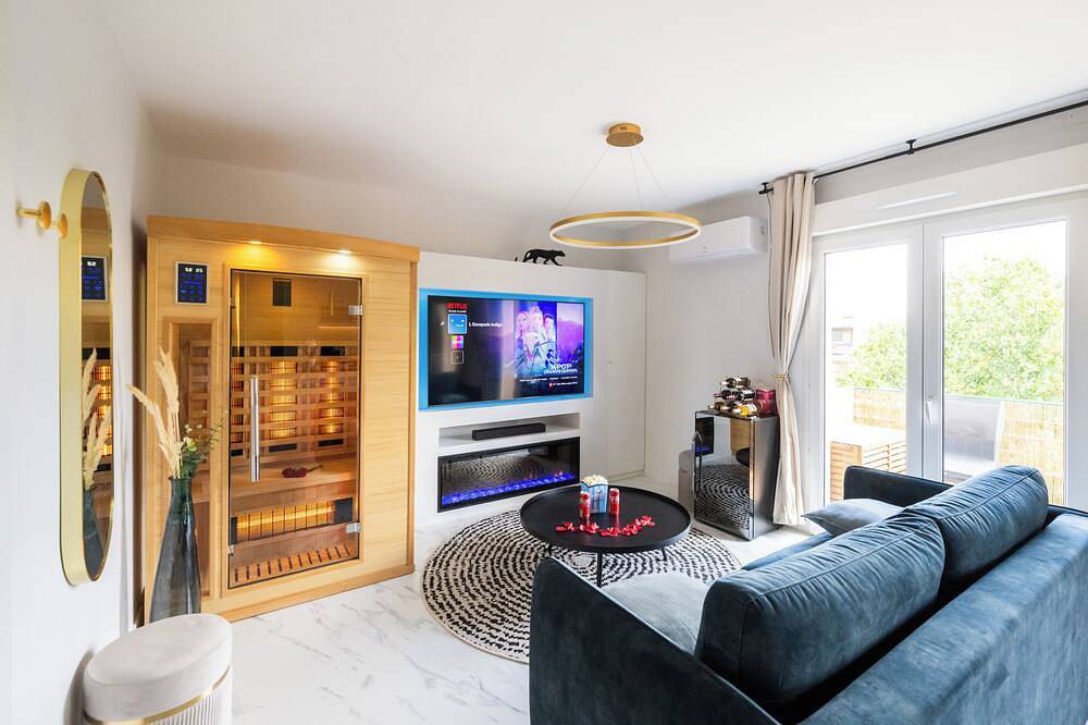 Apartamento entero, L'escapade Indigo - Balneo - Sauna in Tournefeuille, Alto Garona