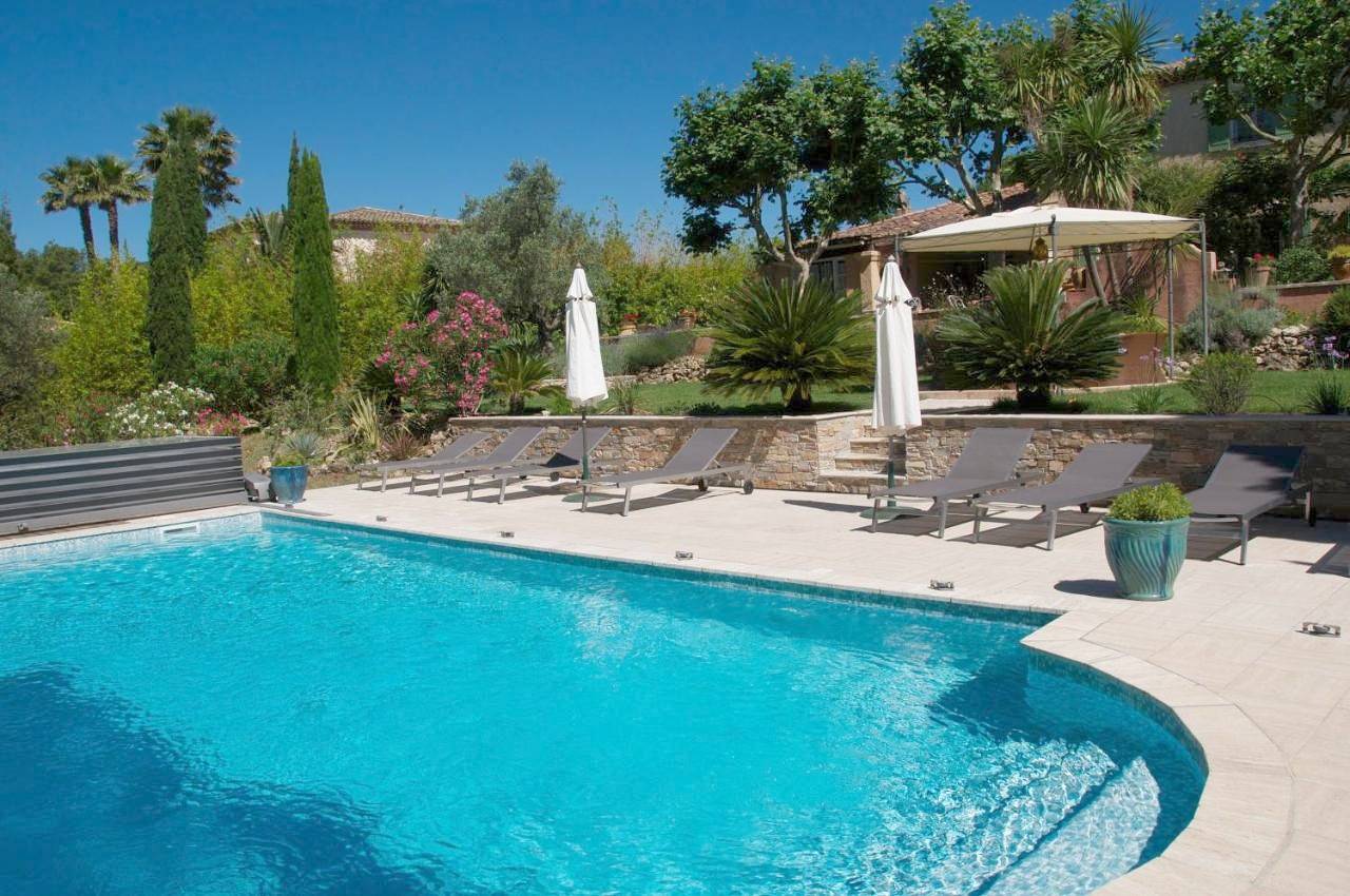 Bastide de l'Avelan in Grimaud, Côte méditerranéenne (France)