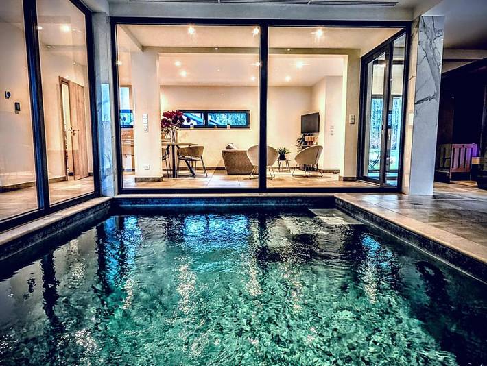 Location de vacances pour 4 personnes, avec jardin et sauna ainsi que piscine et jacuzzi dans Kerprich-aux-Bois - 3