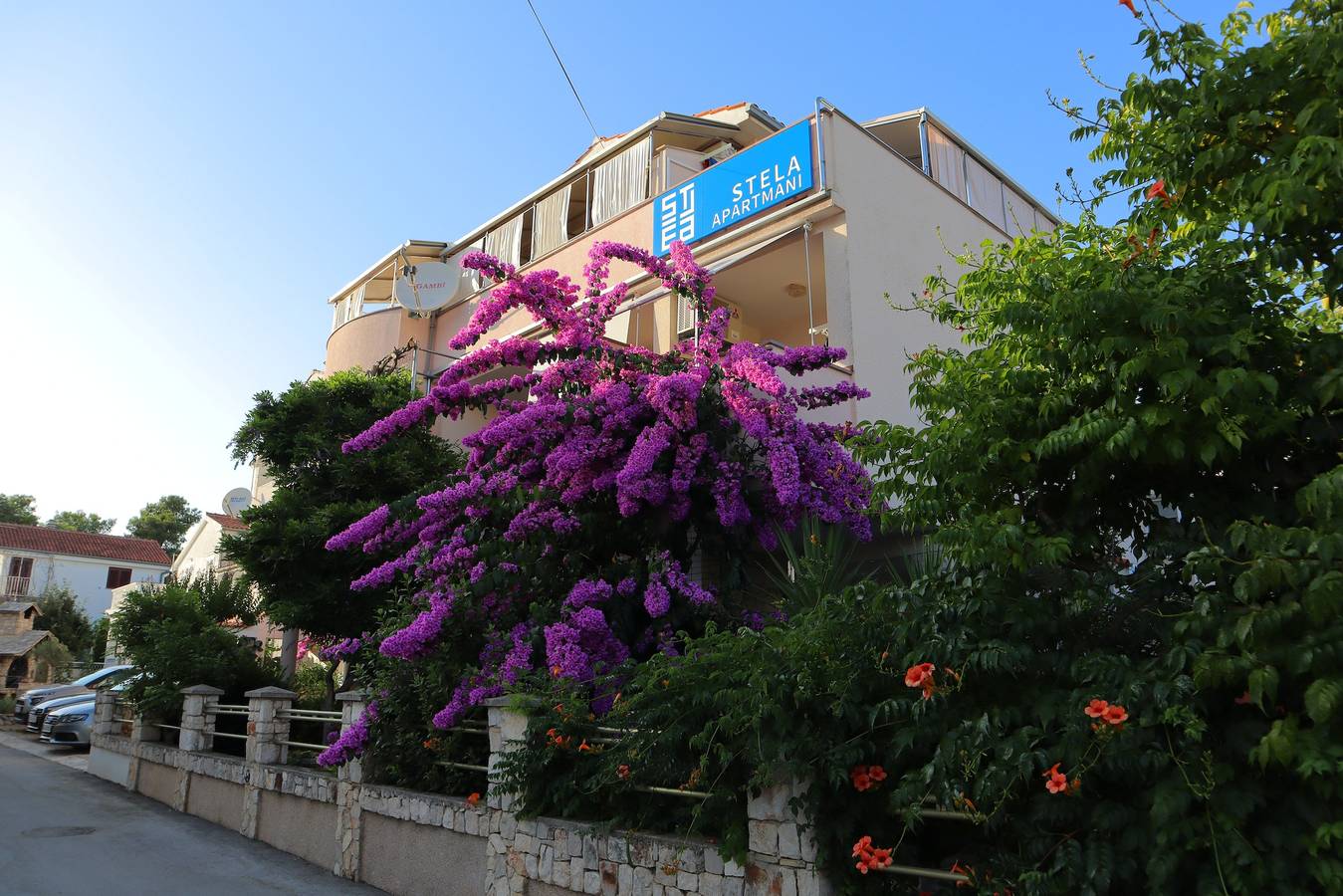 Ganze Wohnung, Studio Appartement mit Balkon und Meerblick Zablace, Sibenik As-25841-a in Sibenik, Šibenik-Knin