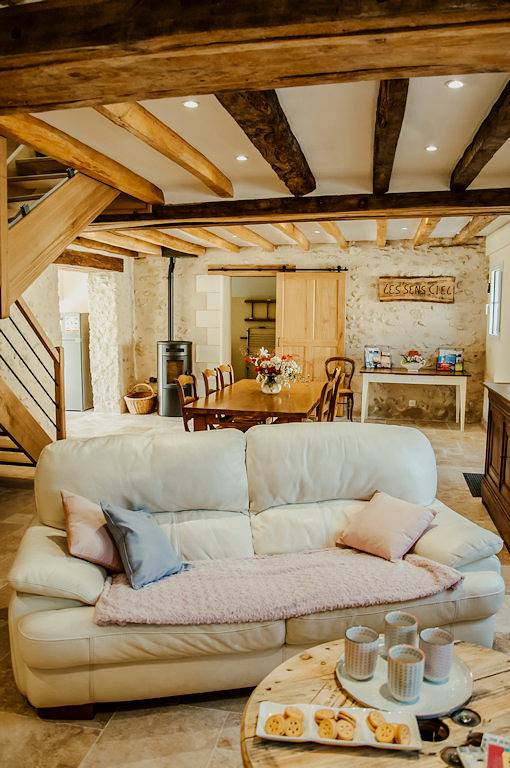 Gîte "Les Sens Ciel" à la ferme in Artannes-sur-Indre, Région de Tours